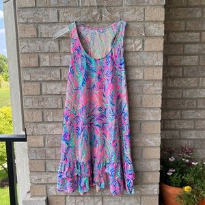 Lilly Pulitzer Evangelia Dress in Pink Sunset